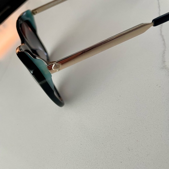 Kate Spade Sunglasses Black Frames Summer Shades Sunnies Vacation EUC - Picture 4 of 14